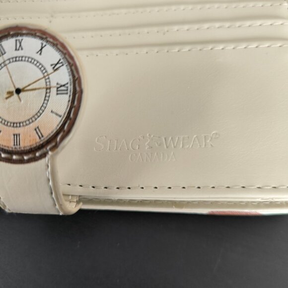 Shag Wear Canada Embossed Clock Quirky Novelty Colorful Wallet - Picture 6 of 9